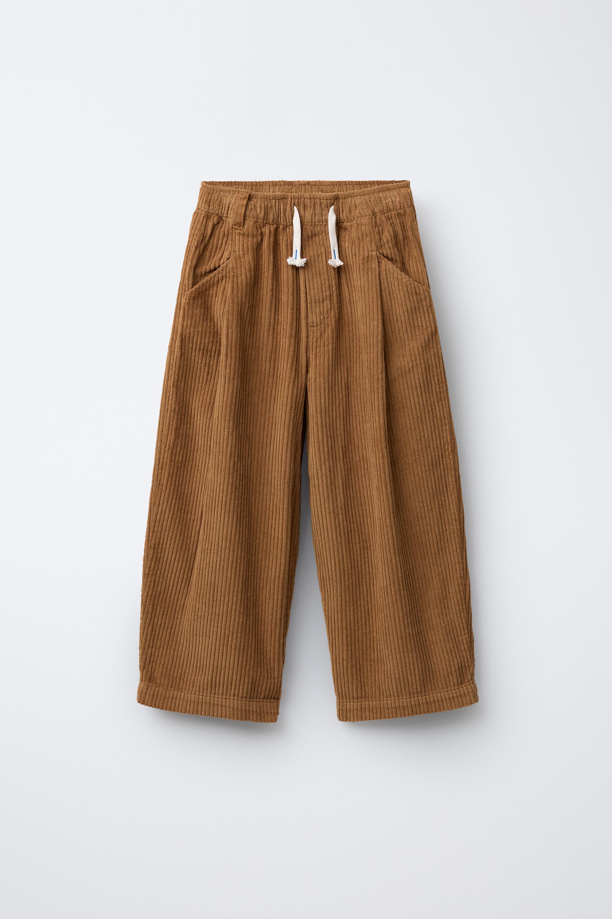 CORDUROY BAGGY PANTS